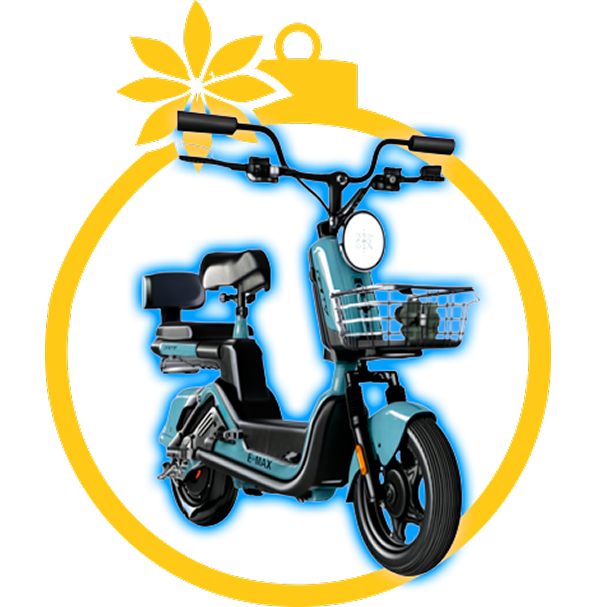 Bicicleta eléctrica, segundo lugar